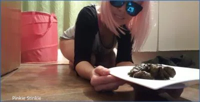 Pinkie Stinkie Delivers Hardcore Domination mess in Hard Shit Served