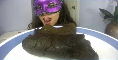Love Rachelle's Hardcore Femdom Scat in A Good Girl Eats Her Shit