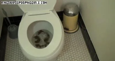 Alina in Drew Huge Toilet Poop- Hardcore Copro Action