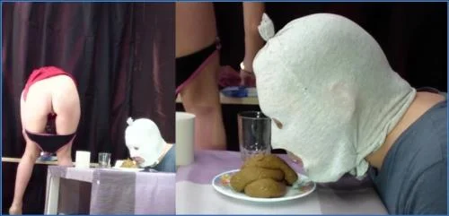 MilanaSmelly in Bizarre Russian Scat Play with Shit Eating and Verbal Humiliation