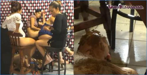 Scatting Denise Femdom- Slave Enjoys Humiliation and Kaviar in Mexican Enema and Toilet Play