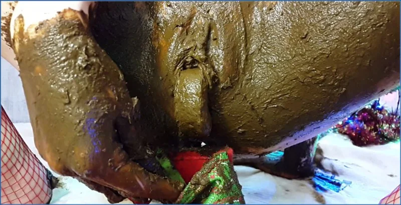 Anna Coprofield - Free Anna Coprofield Solo - Merry Shitty Christmas - Part 2 - Poop Scat - Merry Shitty Christmas - Part 2 with Anna Coprofield - toilet and shit eating, full scatting clip, free [FullHD 1080p]