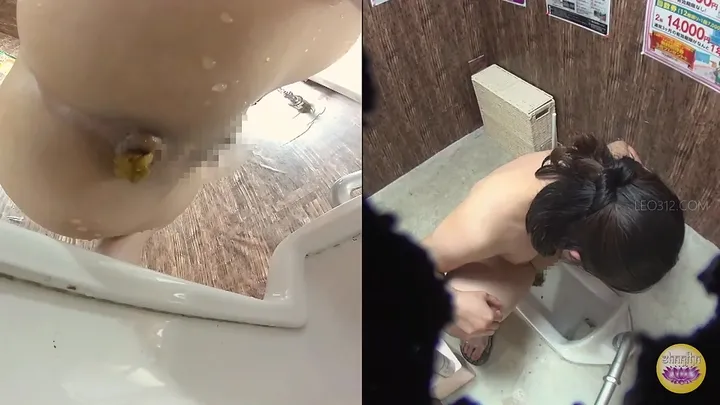 Japanese Girls in Sweaty, Messy Scat Pile-Up